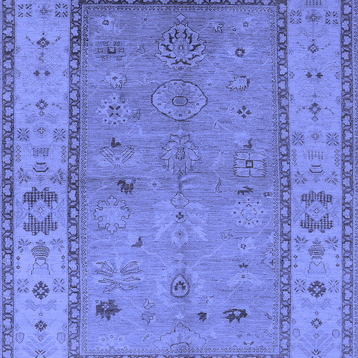 Oriental Blue Traditional Rug, urb772blu