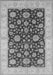 Oriental Gray Traditional Rug, urb773gry