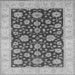 Square Machine Washable Oriental Gray Traditional Rug, wshurb773gry