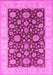 Oriental Pink Traditional Rug, urb773pnk