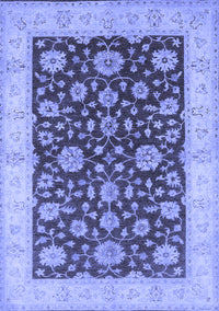 Oriental Blue Traditional Rug, urb773blu