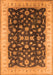 Oriental Orange Traditional Rug, urb774org