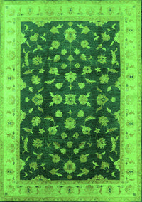 Oriental Green Traditional Rug, urb774grn