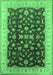 Oriental Emerald Green Traditional Rug, urb774emgrn