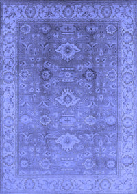 Oriental Blue Traditional Rug, urb775blu