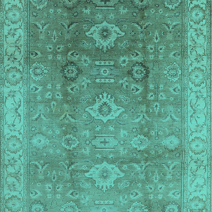 Oriental Turquoise Traditional Rug, urb775turq