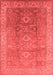 Oriental Red Traditional Area Rugs