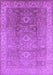 Machine Washable Oriental Purple Traditional Area Rugs, wshurb775pur