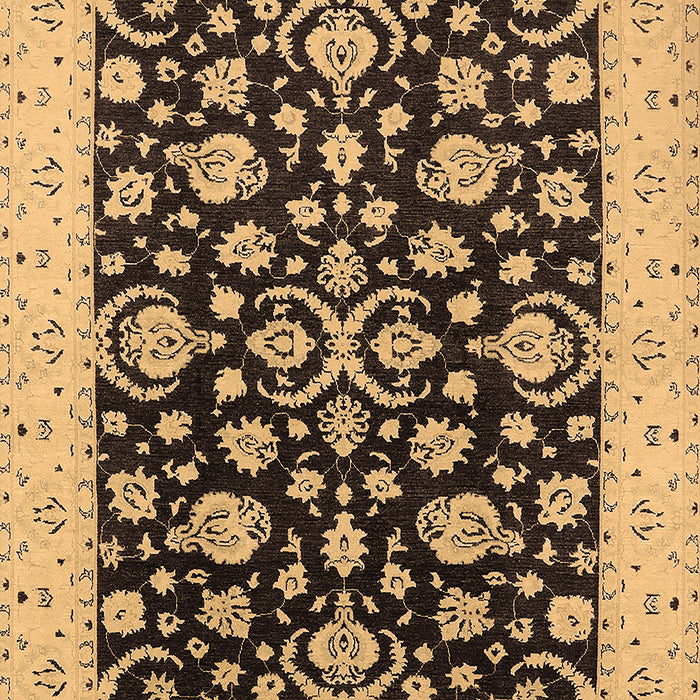 Oriental Brown Traditional Rug, urb776brn