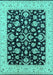 Oriental Turquoise Traditional Rug, urb776turq