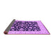 Sideview of Oriental Purple Traditional Rug, urb776pur