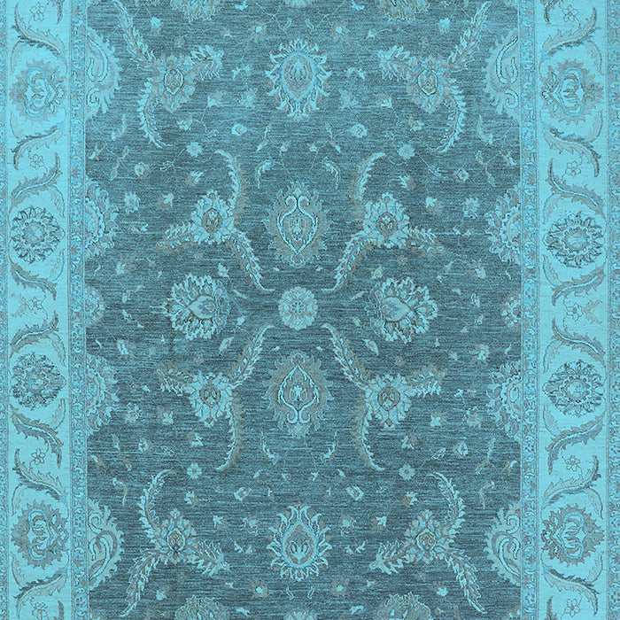 Oriental Light Blue Traditional Rug, urb777lblu