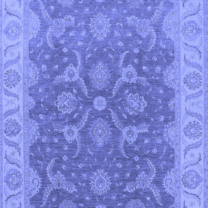 Oriental Blue Traditional Rug, urb777blu