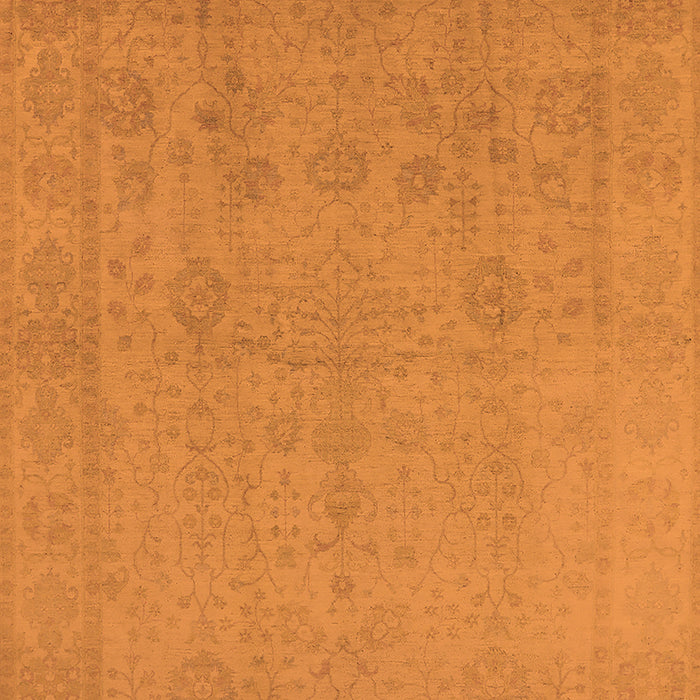 Oriental Orange Traditional Rug, urb778org