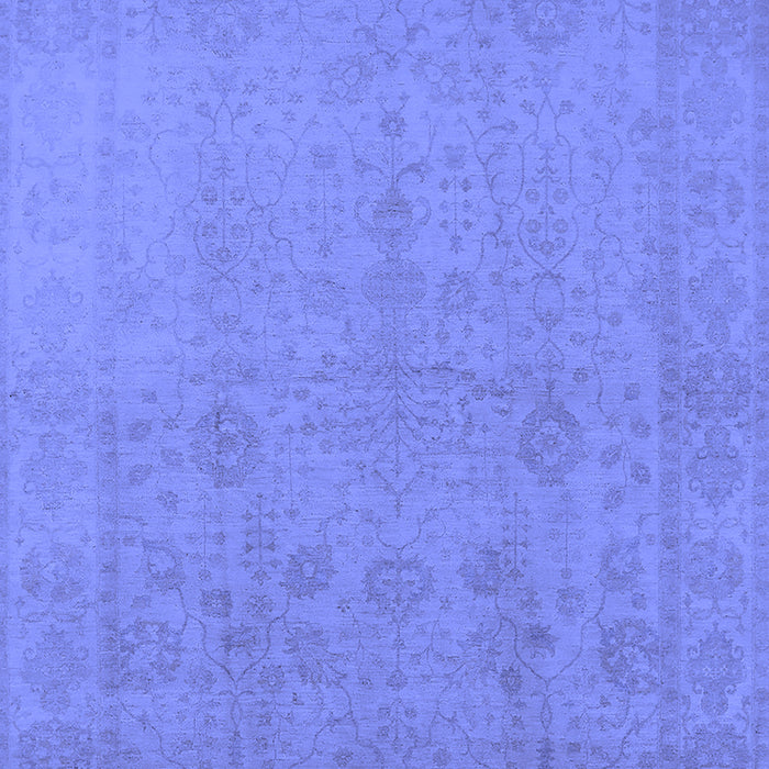 Oriental Blue Traditional Rug, urb778blu
