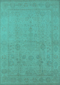 Oriental Turquoise Traditional Rug, urb778turq