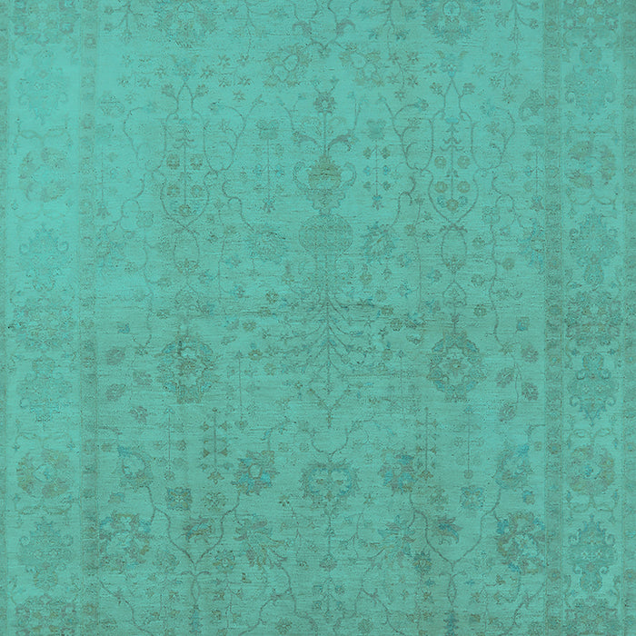 Oriental Turquoise Traditional Rug, urb778turq