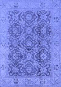 Oriental Blue Traditional Rug, urb779blu