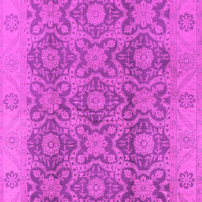 Machine Washable Oriental Pink Traditional Rug, wshurb779pnk