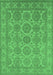 Oriental Emerald Green Industrial Rug, urb781emgrn