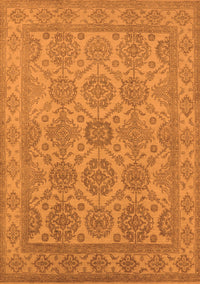 Oriental Orange Industrial Rug, urb781org