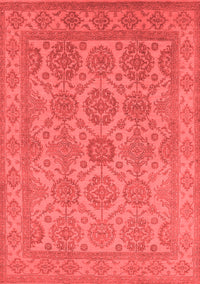 Oriental Red Industrial Rug, urb781red