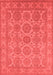 Oriental Red Industrial Area Rugs