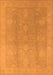 Oriental Orange Industrial Rug, urb782org