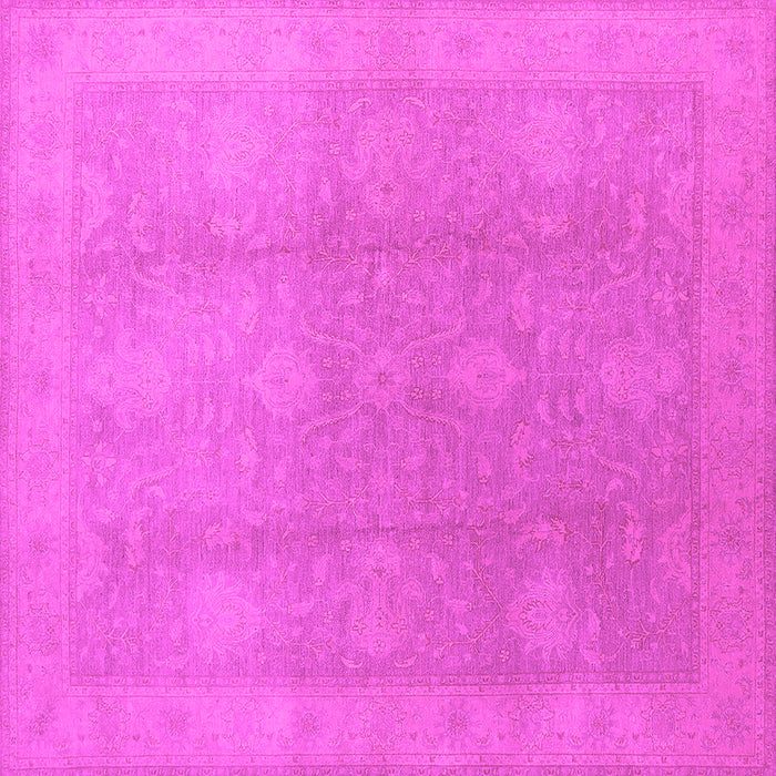 Square Oriental Pink Industrial Rug, urb782pnk