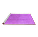 Sideview of Machine Washable Oriental Purple Industrial Area Rugs, wshurb782pur