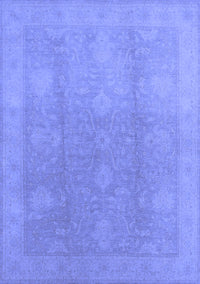 Oriental Blue Industrial Rug, urb782blu