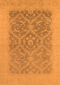 Oriental Orange Traditional Rug, urb783org