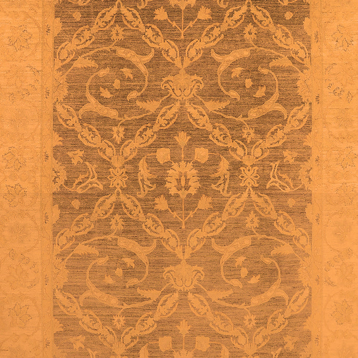 Oriental Orange Traditional Rug, urb783org