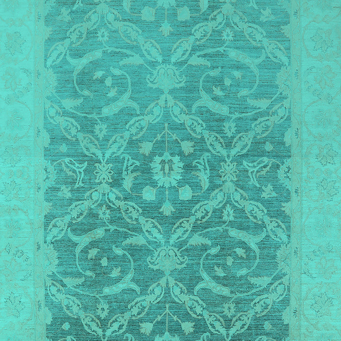 Oriental Turquoise Traditional Rug, urb783turq