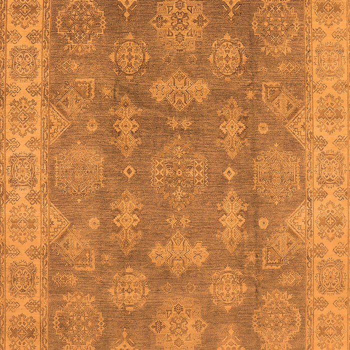 Oriental Orange Traditional Rug, urb784org