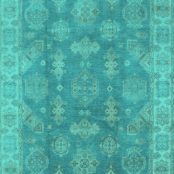 Oriental Turquoise Traditional Rug, urb784turq