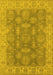 Oriental Yellow Traditional Rug, urb784yw