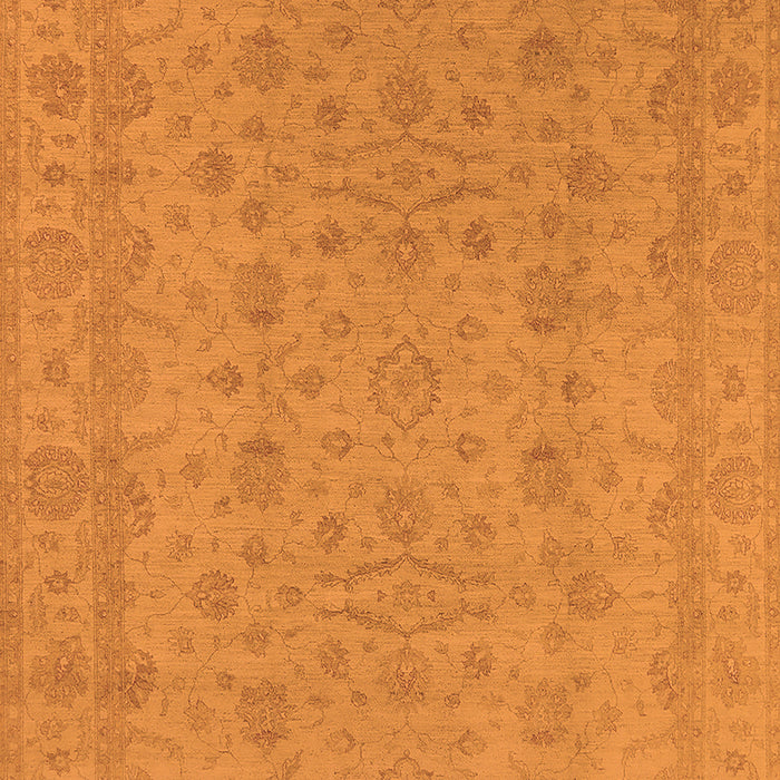 Oriental Orange Traditional Rug, urb785org