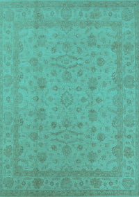 Oriental Turquoise Traditional Rug, urb785turq