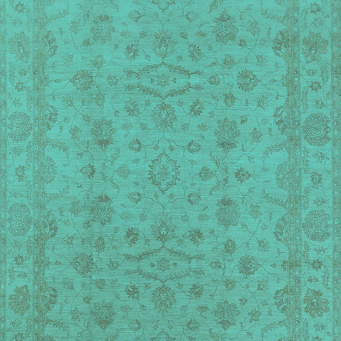 Oriental Turquoise Traditional Rug, urb785turq