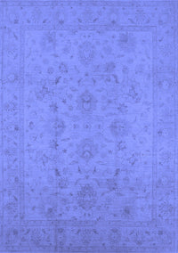 Oriental Blue Traditional Rug, urb786blu