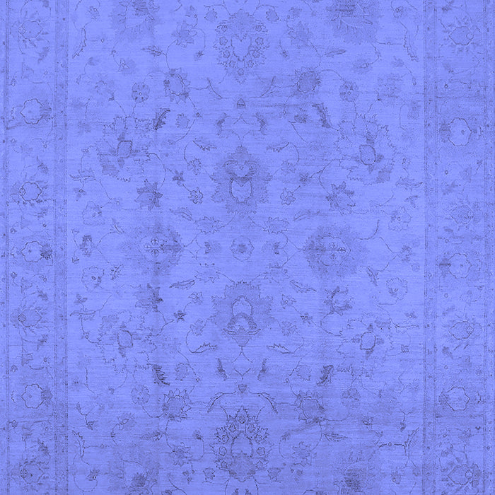 Oriental Blue Traditional Rug, urb786blu