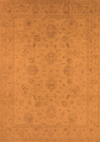 Oriental Orange Traditional Rug, urb786org