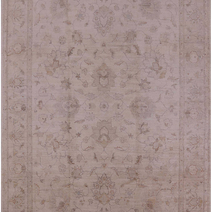 Mid-Century Modern Rose Purple Oriental Rug, urb786