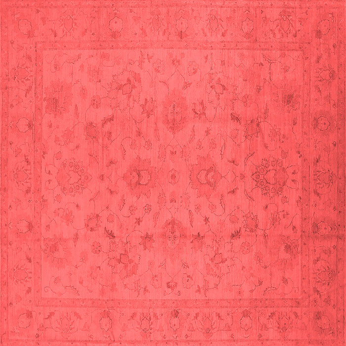 Machine Washable Oriental Red Traditional Rug, wshurb786red