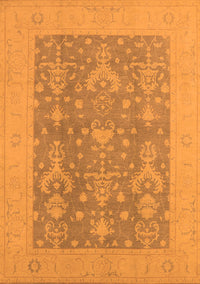 Oriental Orange Traditional Rug, urb787org