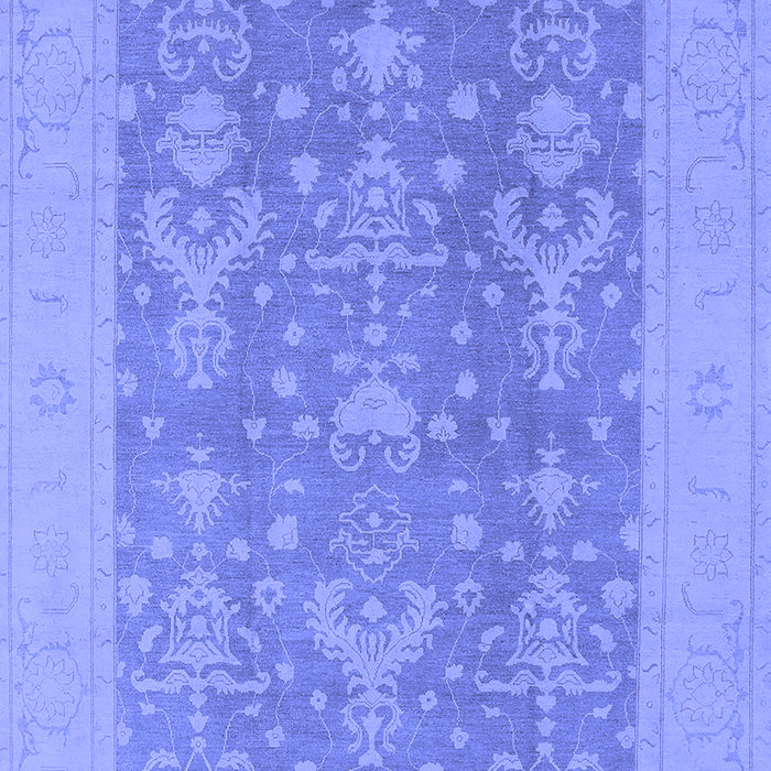 Oriental Blue Traditional Rug, urb787blu