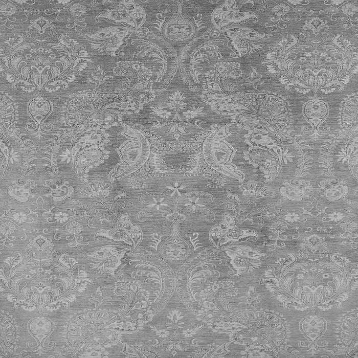 Square Oriental Gray Industrial Rug, urb788gry