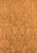 Oriental Orange Industrial Rug, urb788org