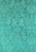 Oriental Turquoise Industrial Rug, urb788turq